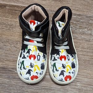 Monkey‎ Feet Hocus Pocus Colorful Kids High-Top Shoes Size 18-24 Months